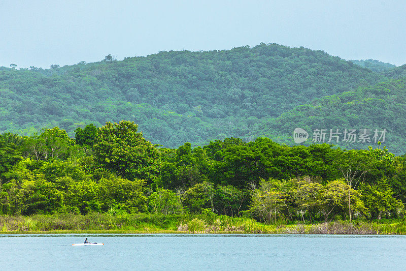 危地马拉的Petén Itzá湖